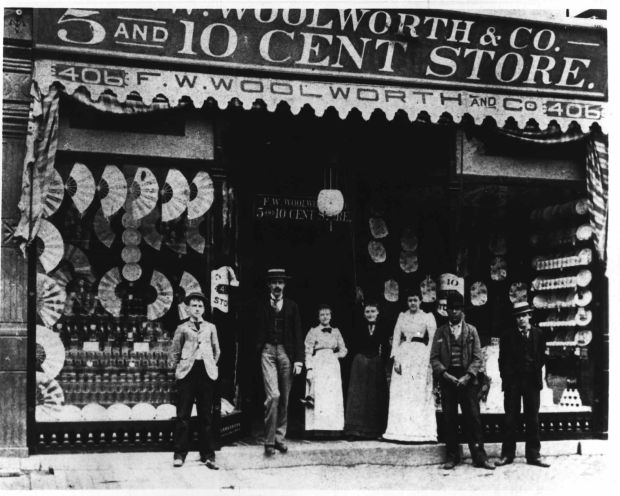 America's first chain store, F.W. Woolworth